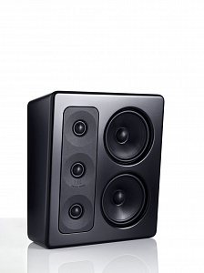 Настенные акустические системы Miller & Kreisel® MP300. Левый. Цвет: Матовый черный.